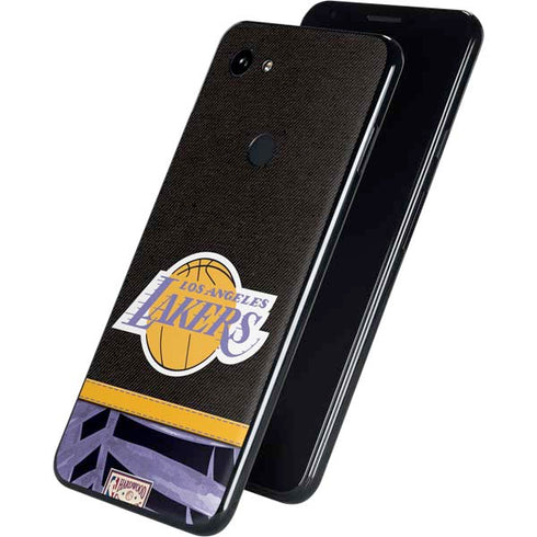 NBA Los Angeles Lakers Retro Palms Google Pixel 3a XL Skin